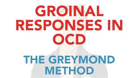 Treatment for Groinal Responses in OCD People with OCD seek out reassurance because they want certainty. . How to stop groinal response ocd reddit